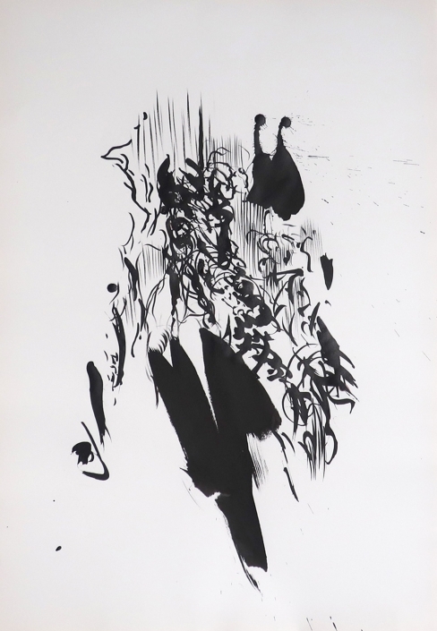 26-07-2018_#4 / Tusche / 57 x 38 cm