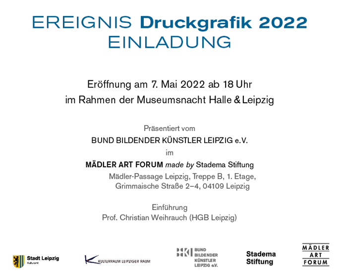 Ereignis Druckgrafik 2022